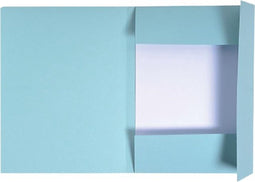 DOSSIERMAP EXACOMPTA FOREVER 280G 3KLEPPEN BLAUW