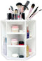 Make up opbergrek - 360 graden roterend - voor 100 stuks - Wit