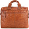 Leren Laptoptas - Mississippi - Brandy Cognac