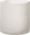 J-Line windlicht Cilinder Craquele - glas - wit - large