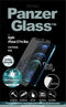 PanzerGlass 2718 - Screenprotector - E2E microfractuur antibacterieel glas met camerahoes met Swarovsky-kristal - zwart frame