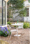 Zuiver Vondel Tuintafel/ Bistrotafel Vierkant 71x71 cm Aluminium Clay Wit