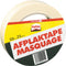 Afplaktape pattex 25mmx50m creme | 12 stuks