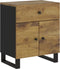 vidaXL - Nachtkastjes - 50x33x60 - cm - massief - mangohout - en - bewerkt - hout