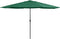 vidaXL - Parasol - met - metalen - paal - 390 - cm - groen