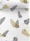 Bedsprei Foliage | Blanc