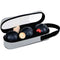 K-RO RUIMTE - Petanquetriplet - 3 zwarte ballen - diameter 73 mm (3 stuks)
