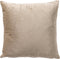 Dutch Decor AVERY - Kussenhoes velvet 45x45 cm - Pumice Stone - beige met goudkleurige print - met rits