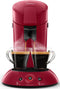 Philips Senseo Original HD6554/90 - Koffiepadapparaat - Koffieboosttechnologie - Diep rood