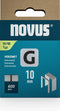 Novus G 11/10mm - Nietjes plat draad - 600 stuks