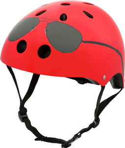 Mini Hornit Lids Fietshelm voor Kinderen met LED achterlicht - The Aviator (M)