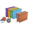 L'Oblique hangmappen voor laden AZO tussenafstand 390 mm (foolscape), bodem 30 mm, oranje