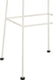 J-Line Barstoel Ema Rotan/Metaal Naturel/Wit