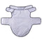 Hondenregenjas met reflecterende strips polyester blauw XL