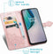 iMoshion Hoesje Geschikt voor OnePlus Nord N10 5G Hoesje Met Pasjeshouder - iMoshion Mandala Bookcase - Rosé Goud
