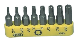 C.K. C. k. ck-4523 8-delige torx bitset