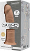 Dildo Dual Density Mod. 2 - 9 Caramel