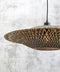 GOOD&MOJO Hanglamp Bali - Bamboe/Zwart - Ø60cm - Scandinavisch,Bohemian - Hanglampen Eetkamer, Slaapkamer, Woonkamer