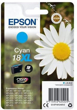 Epson 18 XL - Inktcartridge - Origineel - Cyaan (1 stuk)