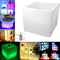 LED kubus open vierkant verlichting 16 kleuren RGB wit multifunctioneel oplaadbaar afstandsbediening