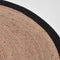 LABEL51 - Karpet Jute - Zwart - 150 cm