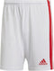 Adidas Squadra 21 Short - Voetbalshort - Vochtabsorberend AEROREADY - Wit (2XL)