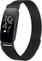 iMoshion Bandje Geschikt voor Fitbit Inspire Maat S - iMoshion Milanees magnetische band met installatiehulp - Zwart