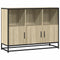 vidaXL - Dressoir - 100x35x76 - cm - bewerkt - hout - sonoma - eikenkleurig