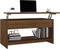 vidaXL - Salontafel - 102x50x52,5 - cm - bewerkt - hout - bruin - eikenkleur