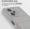 iMoshion Hoesje Geschikt voor Xiaomi Redmi Note 12 Pro Plus Hoesje Siliconen - iMoshion EasyGrip Backcover - Grijs