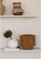 GOOD&MOJO Tafellamp Panama - Donkerbruin - 26x28x26cm - Bohemian