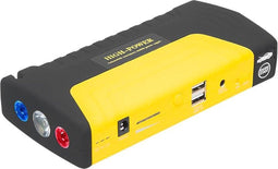 JUMP STARTER JS-15 - Power Bank 12800 mAh - 4 outputs - Zwart