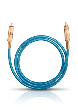 Oehlbach NF 113 DI - Digitale audiokabel - RCA 150cm - Blauw