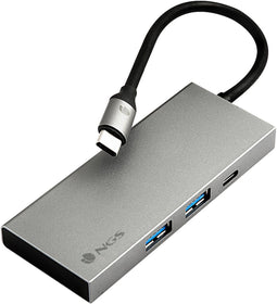 NGS WONDER DOCK4 PRO - USB Hub - 5 Gbps - Aluminium