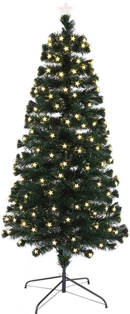 Luca Lighting - Mercury tree fibre optic green w.white 225led 8FC-h180d75cm