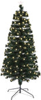 Luca Lighting - Mercury tree fibre optic green w.white 225led 8FC-h180d75cm