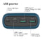 iMoshion® Powerbank 27000 mAh - Snellader & batterij-indicator - Geschikt voor o.a. iPhone & Samsung - 18 Watt - USB A, USB C & Micro USB - Blauw