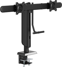 VDD - Monitorarm - Monitorarm - Monitorarm 2 schermen - Monitorarm zwart - Monitorstatief -