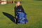 Able2 Rolstoelhoes - Wheely Apron DeLuxe - Volledig waterdicht - Blauw