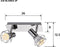 ActiveJet Aje-Blanka 2P plafondlamp.