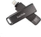 SanDisk iXpand Luxe - USB-stick 64GB - Apple Lightning en USB-C 3.1 Gen 1 - Zwart