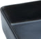 vidaXL - Opzetwasbak - rechthoekig - 46x35,5x13 - cm - keramiek - zwart