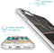 iMoshion Hoesje Geschikt voor iPhone SE (2022) / SE (2020) / 8 / 7 Hoesje Siliconen - iMoshion Design hoesje - Zwart / Meerkleurig / Goud / Black Graphic