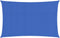 vidaXL - Zonnezeil - 160 - g/m² - 2x5 - m - HDPE - blauw