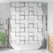 vidaXL - Doucherolgordijn - 150x240 - cm - stofbreedte - 146 - cm