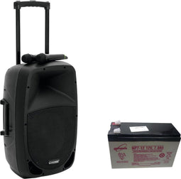 OMNITRONIC Set MES-12BT2 + battery