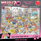 Wasgij Retro Destiny 10 - Legpuzzel 1000 stukjes - Chaos in de winkelstraat - Meerkleurig