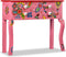 vidaXL - Wandtafel - handgeschilderd - massief - mangohout - roze