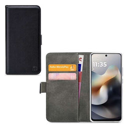 Mobilize Moto G56 - Gelly Wallet Book Case - Zwart