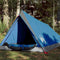 vidaXL - Tent - 2-persoons - waterdicht - blauw